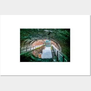 Birmingham canal tunnel view Posters and Art